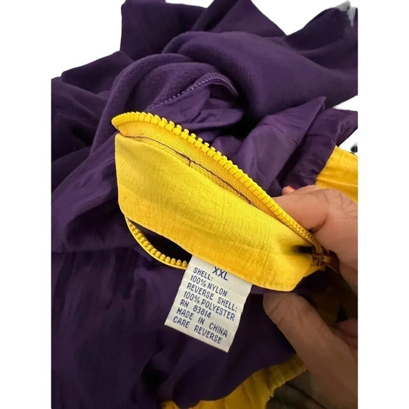 Unique Sports Generation Minnesota Vikings Reversible Jacket vintage XXL - Picture 6 of 9